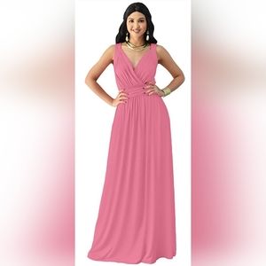 Long Formal Sleeveless Maxi Dress